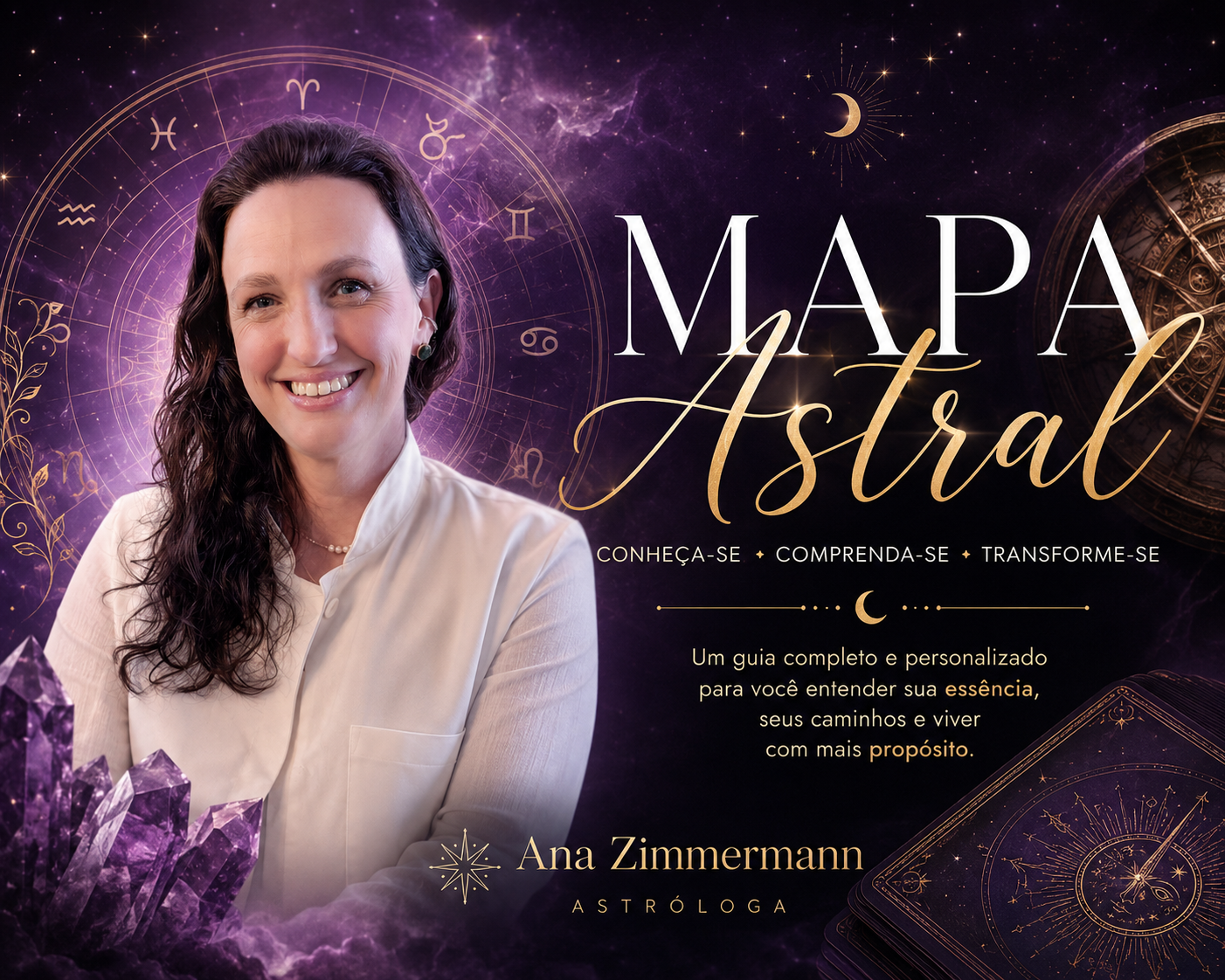 Mapa Astral personalizado de Ana Zimmermann